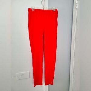 Lolly Wolly Doodle Women's Red Leggings Size Large Stretch Pants